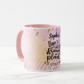 Filles Exam Succès Mugs Citations Motivationnelles (Devant gauche)