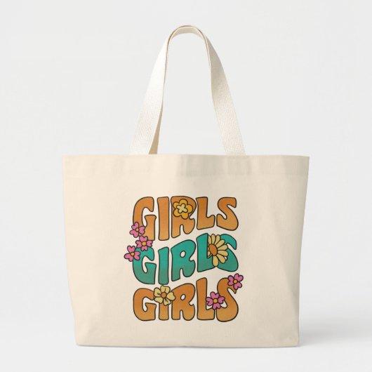 Filles Filles Filles Sac fourre-tout (Devant)