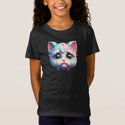FILLES FINE JERSEY T-SHIRT (Devant)