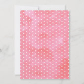 Filles Floral Horse Anniversaire Fête Invitation (Dos)