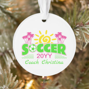 Filles Football Sunshine Palm Trees