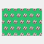 Filles Football Vacances Papier à enveloppement ca (Devant 2)