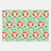 Filles Football Vacances Papier à enveloppement ca (Devant)