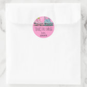 Filles funky Roller Skating Faver Stickers (Sac)
