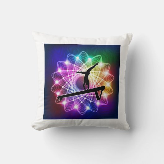 Filles Gymnastique Balayage Poumon Jeu Oreiller (Recto)