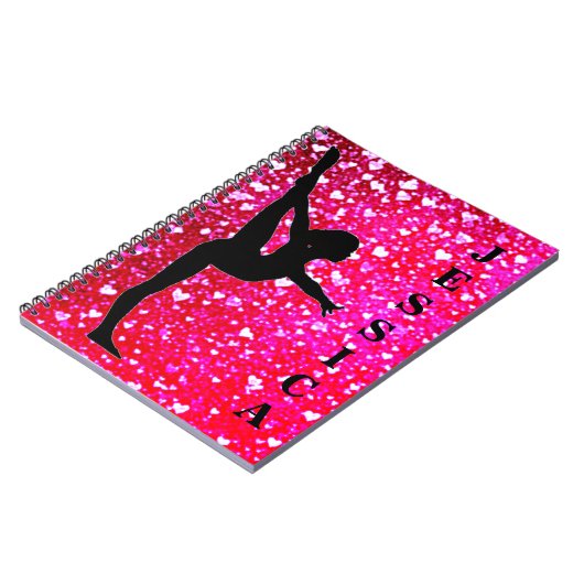 Filles Gymnastique Carnet photo spirale (Côté gauche)