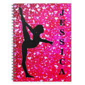 Filles Gymnastique Carnet photo spirale (Devant)