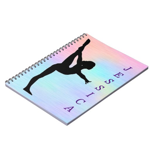 Filles Gymnastique Carnet photo spirale (Côté gauche)