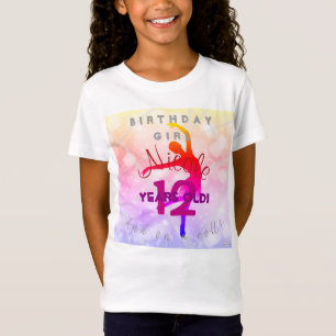 Fille's Happy Birthday Ballet T-shirt HAMbyWG