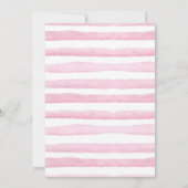 Filles invitation de premier anniversaire, Parties (Dos)