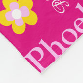 Filles jaune rose nom florale couverture graphique (Coin)