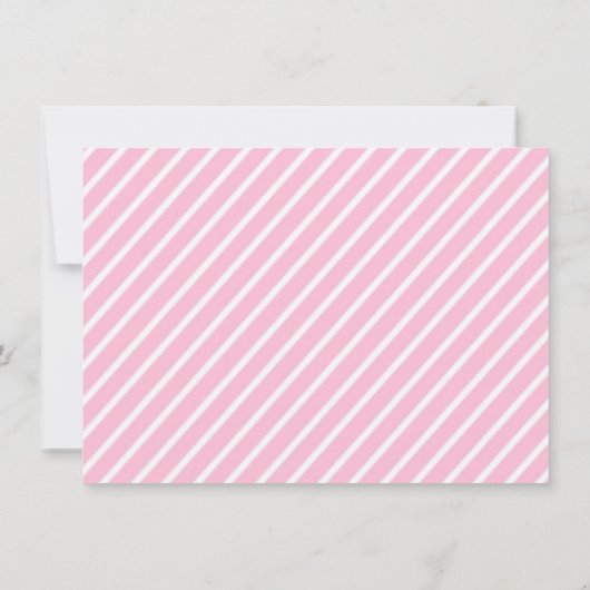 Filles Lait Rose Cookies Anniversaire Invitations (Dos)