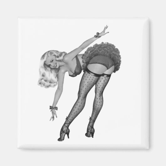Filles Magnet Pin up Vintage (19) (Devant)