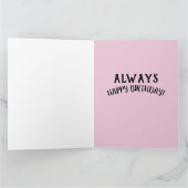 FILLES MEILLEURS AMIS ANNIVERSAIRE BESTIES CARTES  (Intérieur)