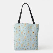 Filles mignonne Chien Chien Floral Enfants Sac fou (Dos)