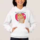 Filles mignonne Hamster T Chemise (Devant)