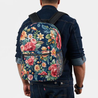 Filles mignonne sac à dos mode, fleurs sac à dos