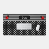 Filles mignonnes Lady Bugs Desk Mats & Pads (Clavier et souris)
