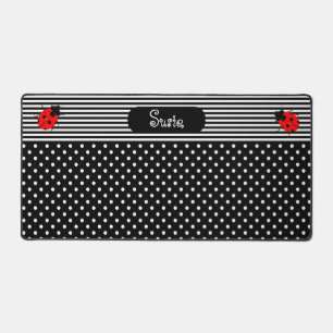 Filles mignonnes Lady Bugs Desk Mats & Pads
