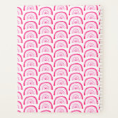 Filles modernes Motif arc-en-ciel rose (Dos)