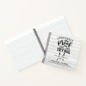 Filles Monogramme Motivational Journal Encourageme (Intérieur)