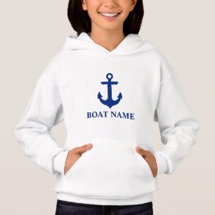 Filles nautiques d'Ancre de nom de bateau