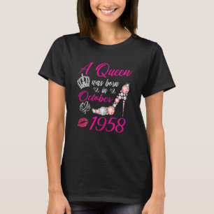 Filles octobre 1958 T-shirt femme 64e B
