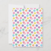 Filles perles et bijoux faire des invitations fête (Dos)