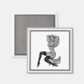 Filles pin up Magnet Vintage (6) 2 (Recto/Verso)