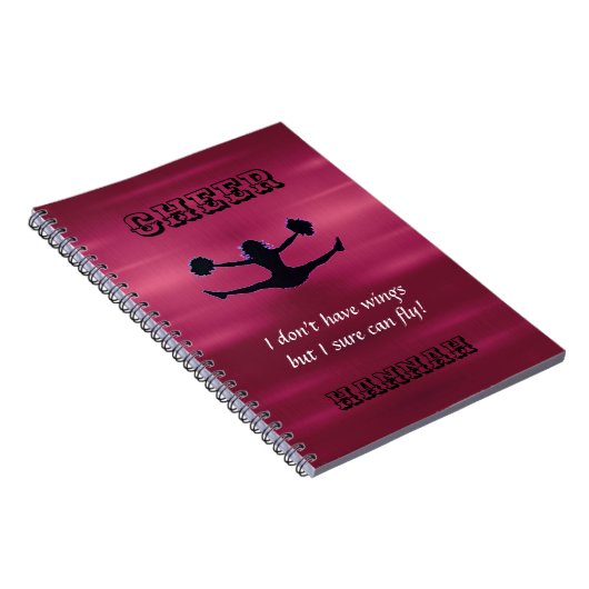 Filles Pom-pom girl Circulaire Carnet Spiral avec  (Côté Droit)