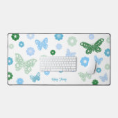 Filles Retour à l'école Papillons et fleurs (Clavier et souris)