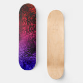 Filles rose, bleu, violet Couleur 8½" Skateboard (Recto)
