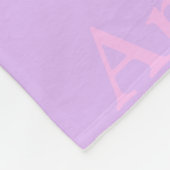 Filles rose violet nom Amelia couverture de fleurs (Coin)