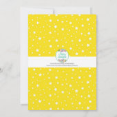 Filles Sleepover Anniversaire Invitation Fête de b (Dos)