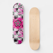 Filles Star Skateboard (Recto)