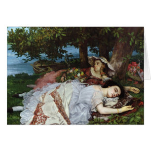 Filles sur les banques de la Seine, 1856-57