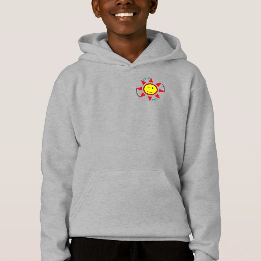 Filles sweat - shirt à capuche EPIC (Devant)
