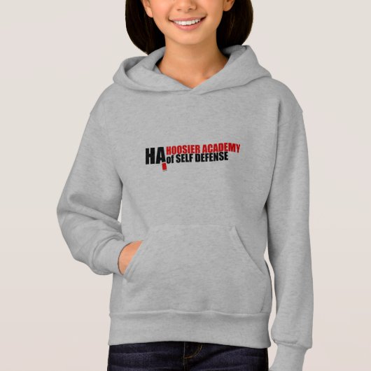 Filles Sweat - shirt à capuche HASD (Devant)