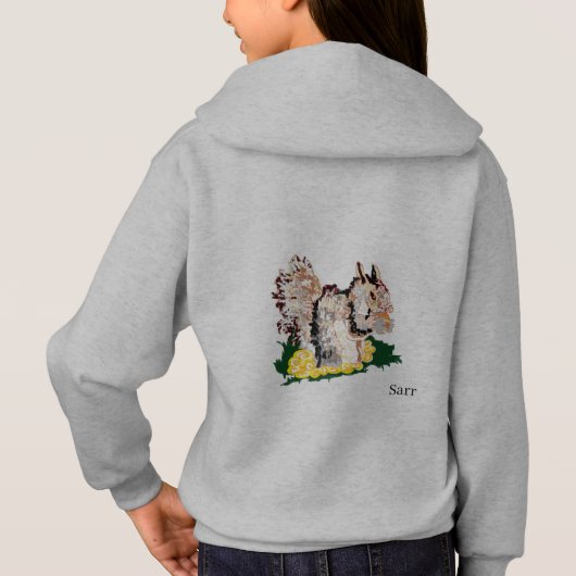 Filles sweat - shirts à capuche : Rassemblement d' (Dos)