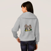 Filles sweat - shirts à capuche : Rassemblement d' (Dos entier)