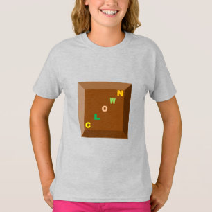 Filles T-shirt frêne DESIGN CLOWN