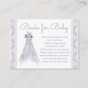 Filles Teepee Tribal Apportez Une Carte De Livre