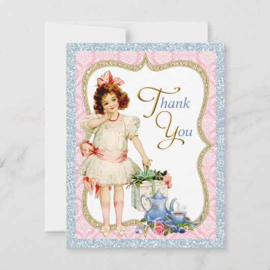 Filles Thé Vintage Merci (Devant)