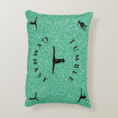 Filles Tumble Gymnaste Coussin de gymnastique (Dos(Vertical))