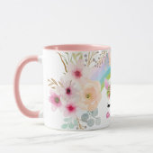 Filles UNICORN 13e Anniversaire Mug Personnalisabl (Gauche)