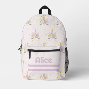 Filles Unicorn Monogrammed sac à dos