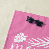 Filles Voyage Sirène Squad serviette de plage (En situation)