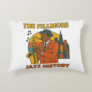 Fillmore Jazz History Accent Coussin