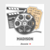 Film Aangepaste naam Sticker (Vel)