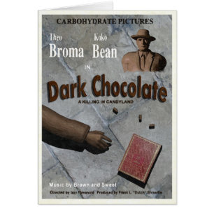 Film au chocolat noir